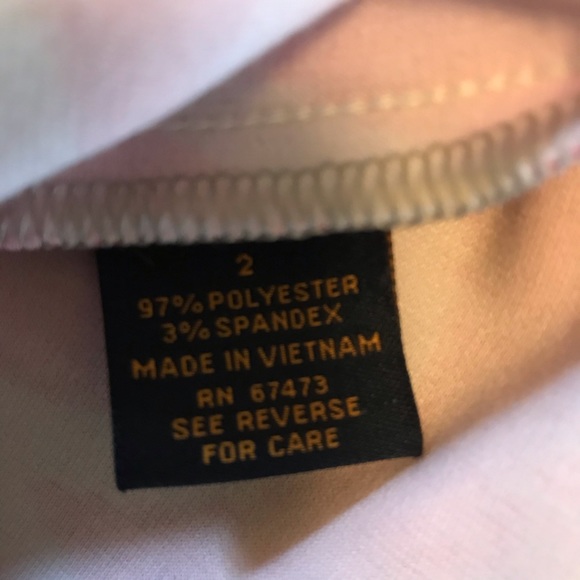 Just Taylor gray pink 3/4 sleeve shift dress, 2 - Picture 5 of 6